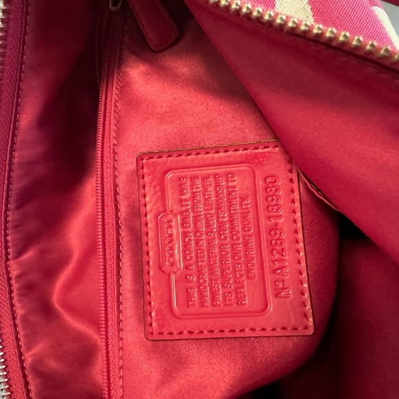 Coach Hot Pink Crossbody - Picture 3 of 4